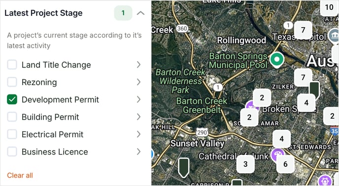 Latest Project Stage